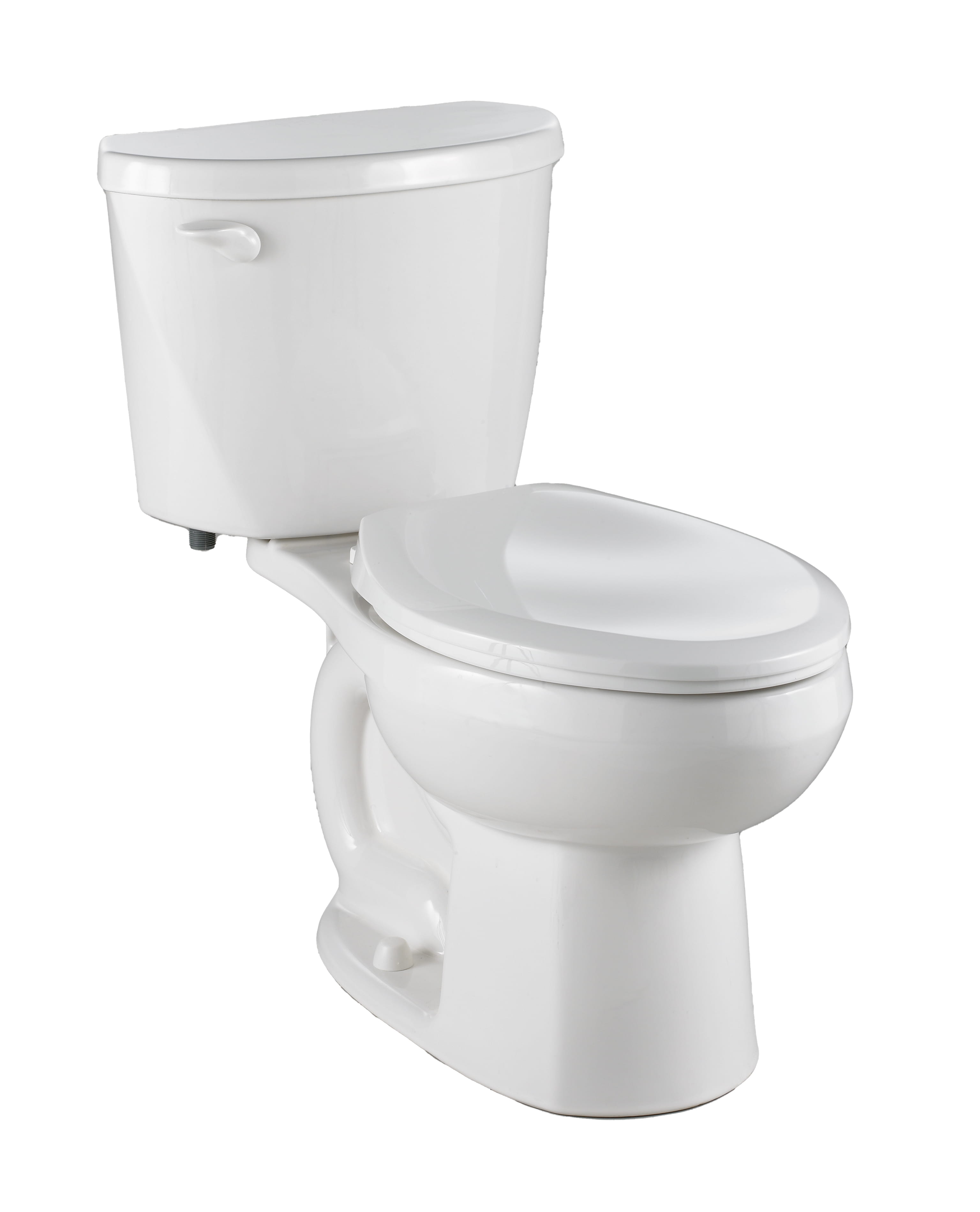 Toilette Evolution 2, 2 pièces, 1,6 gpc/6,0 lpc, à cuvette allongée à hauteur de chaise et réservoir avec doublure, sans siège